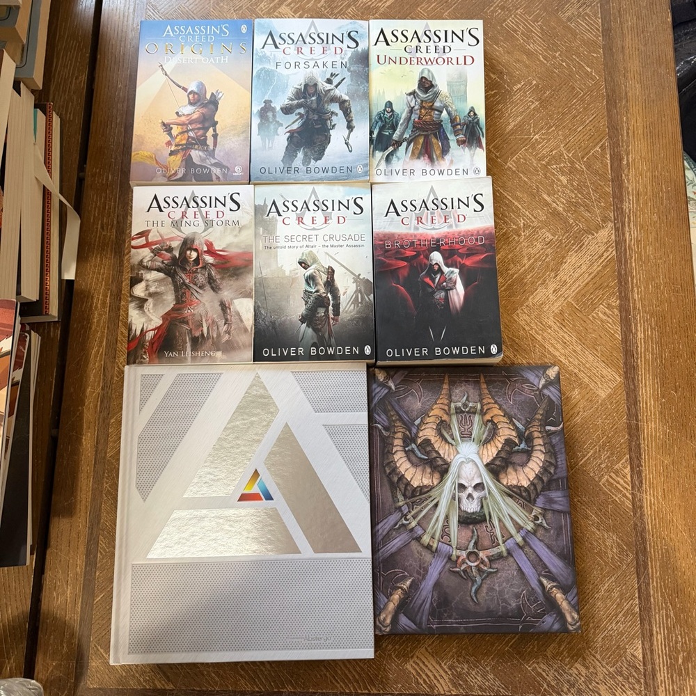 Assassin's Creed and Diablo Books